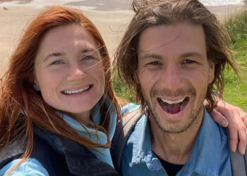 Bonnie Wright and husband Andrew LococoCredit: Bonnie Wright/Instagram
