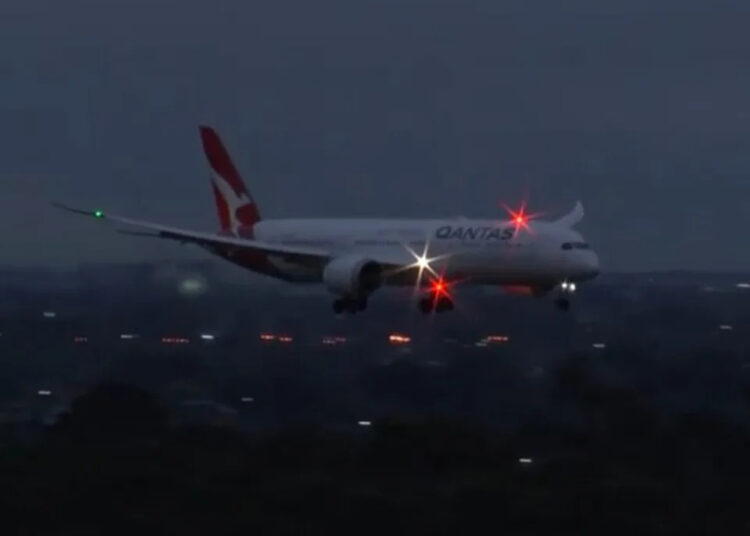 Harry and Meghan have landed in Melbourne for their whirlwind tour. Picture: 9News