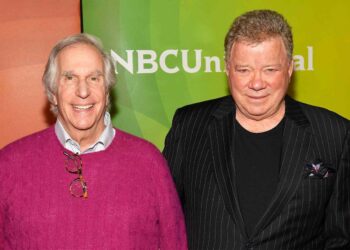 Henry Winkler and William Shatner in 2018Credit: Matt Winkelmeyer/WireImage