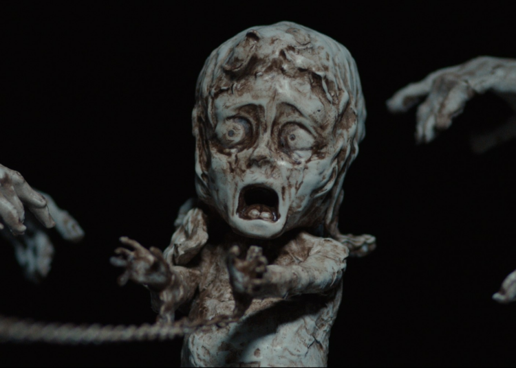 A still image from the film Hokum.