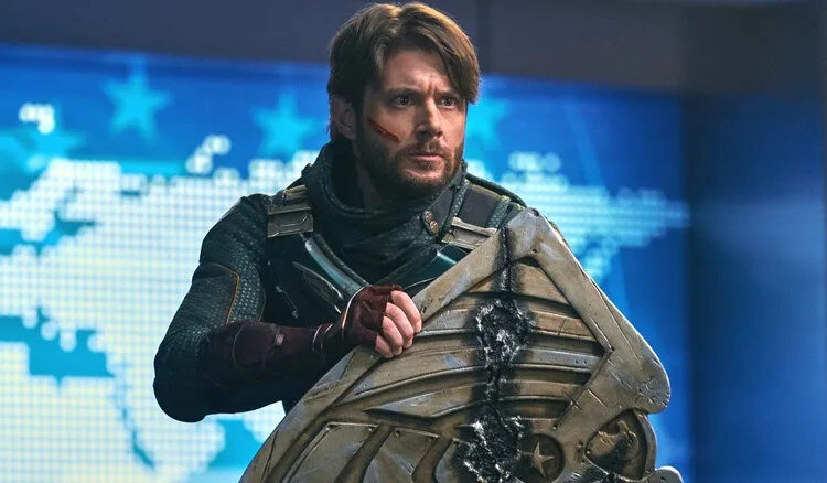 Soldier Boy defends himself with a shield in season 3 of The Boys