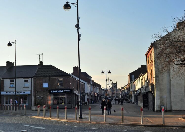 Church Street in Seaham, County Durham.