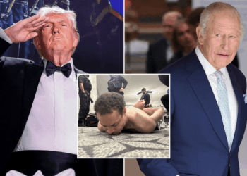 King Charles and Donald Trump