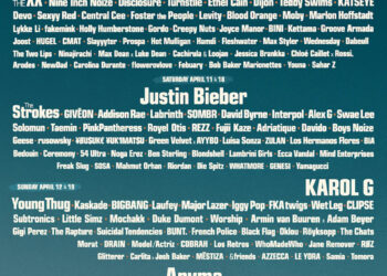 Sabrina Carpenter, Justin Bieber, KAROL G and more performers will be at Coachella 2026, here's how to watch them live. (Coachella)