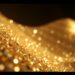 An abstract close-up photograph featuring dramatic, high-contrast textures of shimmering sequins and glittering disco glass, conceptually representing the glamour and celebrity culture surrounding Priyanka Chopra's new film 'The Bluff'.