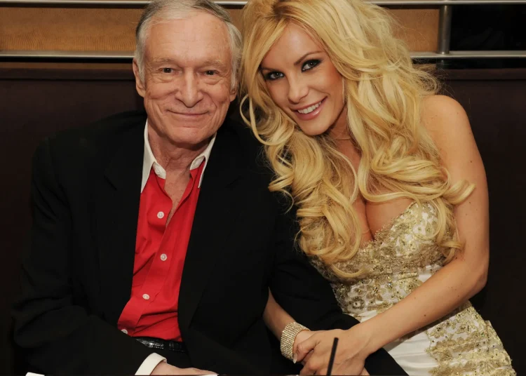 Hugh Hefner and Crystal Harris pictured in 2010 (Denise Truscello/WireImage)