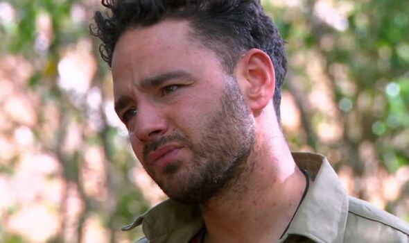 Adam Thomas on I'm A Celeb