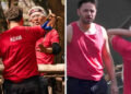 Adam Thomas and Jimmy Bullard had it out during Tuesday's instalment of I'm A Celebrity: South Africa