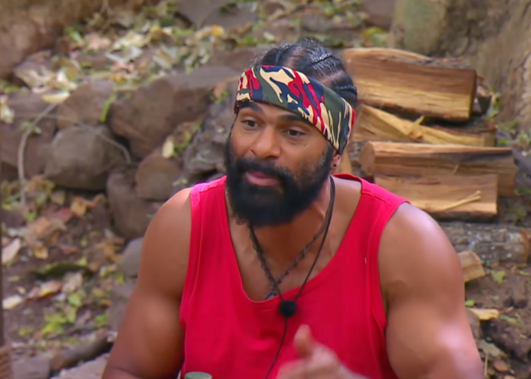 David Haye laid into Adam Thomas in the Friday episode of 'I'm A Celeb' (ITV)