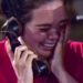 Scarlett was left in floods of tears