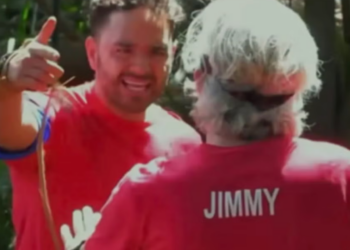 Adam Thomas rows with Jimmy Bullard on ‘I’m a Celebrity: South Africa’ (ITV)