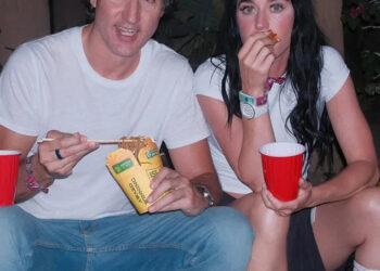 Katy Perry and Justin Trudeau