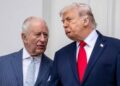 A genealogical connection reveals Trump as King Charles III's 15th cousin, tracing back to Scottish aristocracy and royal heritage. (Photo by Jim Watson / AFP) (AFP)