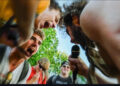 Photo of On Probation performing. Photo retrieved from On Probation.
