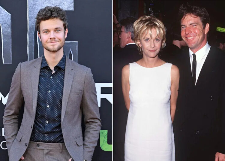 Jack Quaid (L); Meg Ryan and Dennis Quaid (R)Credit: Axelle/Bauer-Griffin/FilmMagic; Steve Granitz/WireImage