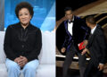 NEW YORK, NEW YORK - FEBRUARY 24: Wanda Sykes is seen during a segment of "Good Day New York" on February 24, 2026 in New York City. 

HOLLYWOOD, CALIFORNIA - MARCH 27: Will Smith appears to slap Chris Rock onstage during the 94th Annual Academy Awards at Dolby Theatre on March 27, 2022 in Hollywood, California.