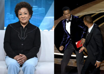 NEW YORK, NEW YORK - FEBRUARY 24: Wanda Sykes is seen during a segment of "Good Day New York" on February 24, 2026 in New York City. 

HOLLYWOOD, CALIFORNIA - MARCH 27: Will Smith appears to slap Chris Rock onstage during the 94th Annual Academy Awards at Dolby Theatre on March 27, 2022 in Hollywood, California.
