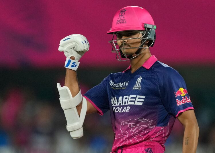 Jaiswal's half-century earns Rajasthan a 27-run win over Mumbai in rain-shortened IPL game