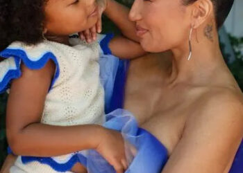 Jeannie Mai and her daughter Monaco for 'Mini' magazineCredit: Kimberly Genevieve for Mini Magazine
