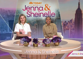 Jenna Bush Hager and Sheinelle Jones discuss comparisons to George W. Bush on 'Today with Jenna & Sheinelle.'Credit: NBC