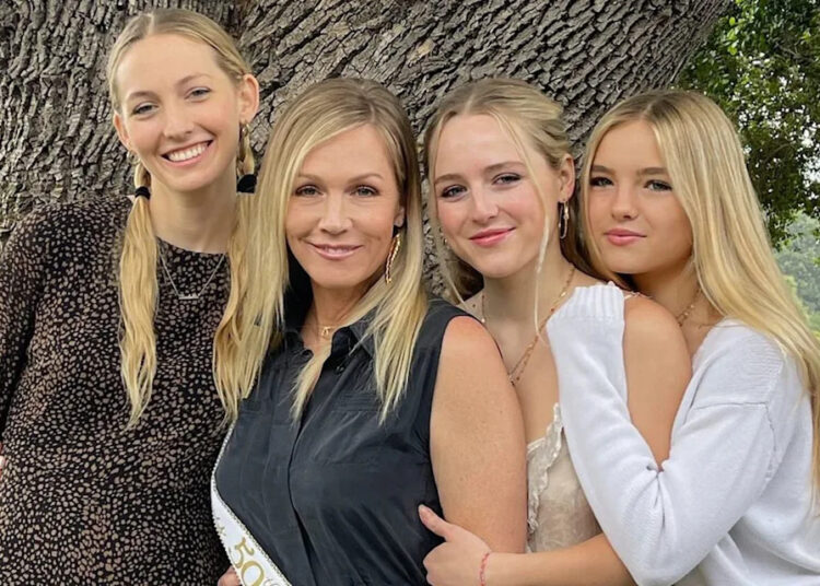Jennie Garth and her kids, Luca, Lola, and Fiona.Credit: Jennie Garth Instagram