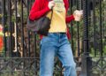 EXCLUSIVE New York NY Jennifer Lawrence was seen getting a coffee on the go while out in New York City.The actress...