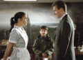 (L-R) Jennifer Lopez, Tyler Posey and Ralph Fiennes in 'Maid in Manhattan'Credit: Barry Wetcher/Columbia Pictures
