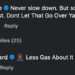 Comments from Instagram users "myfabolouslife" and "mainohustlehard" with emo j**z and likes.