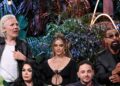 Adam was sat on the front row as Jimmy and David told their 'truth'