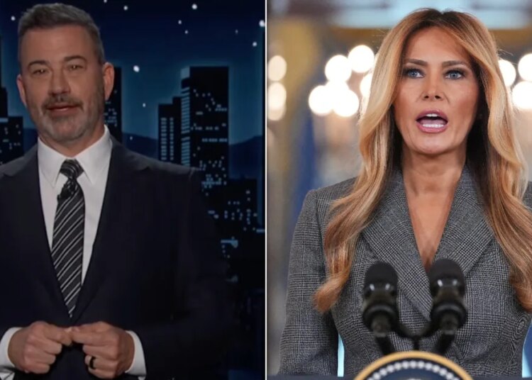 Jimmy Kimmel Jabs Melania Trump Over Epstein Statement