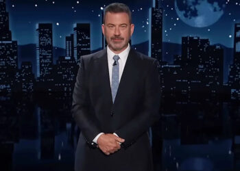 Jimmy Kimmel appears on 'Jimmy Kimmel Live' on Tuesday, April 28Credit: Jimmy Kimmel Live/Youtube