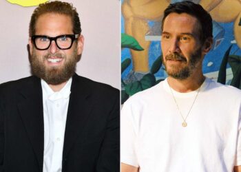 Jonah Hill on April 6, 2026; Keanu Reeves in OutcomeCredit: Stephen Lovekin/Shutterstock; Apple TV