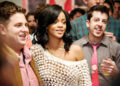 Rihanna in 'This Is the End' with Jonah Hill and Christopher Mintz-PlasseCredit: Suzanne Hanover/Sony Pictures/Courtesy Everett