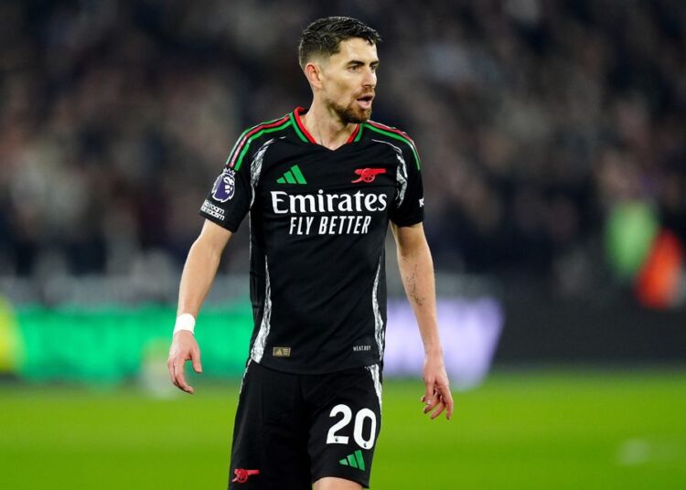 Jorginho has walked back claims against singer Chappell Roan (Mike Egerton/PA)
