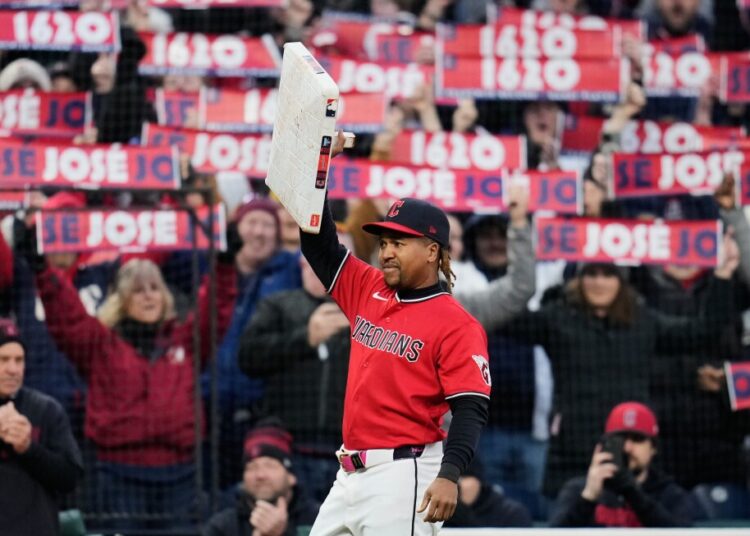 José Ramírez sets Cleveland franchise record with 1,620 games played