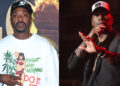 Ray J in a graphic tee and cap on the left; Tyrese Gibson performing with a mic on the right.