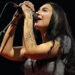 Julia Wolf opens for mgk at Utilita Arena Birmingham on March 10, 2026 in Birmingham, England. (Katja Ogrin/Redferns)