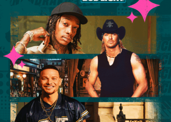 Top to bottom: Wiz Khalifa, Bret Michaels and Kane Brown