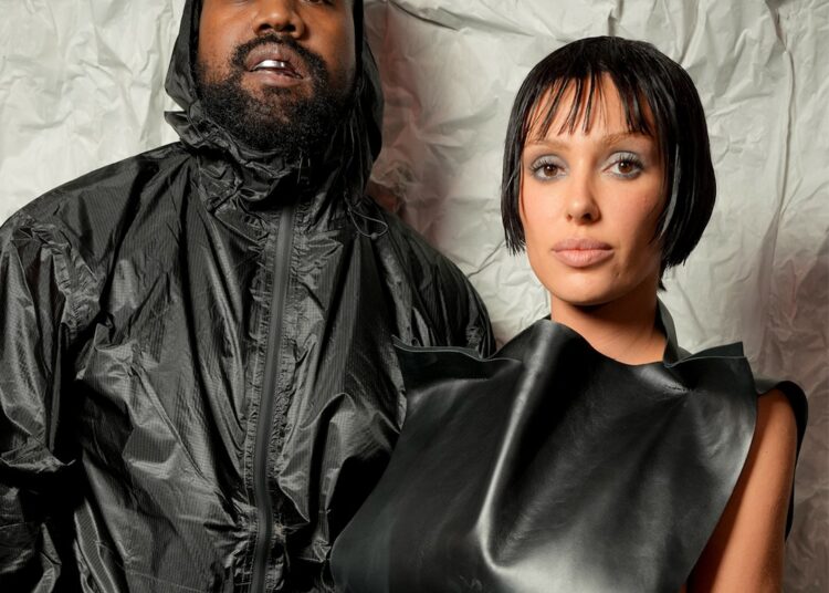 Kanye West Wife Bianca Censori Directed Travis Scott "Father" Music Video
