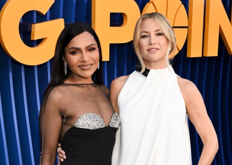Kate Hudson, Mindy Kaling Attend 'Running Point' Season 2 Premiere