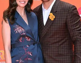 Katherine Schwarzenegger Pratt and Chris Pratt attend the premiere of 'The Garfield Movie' in L.A. on May 19, 2024Credit: Axelle/Bauer-Griffin/FilmMagic