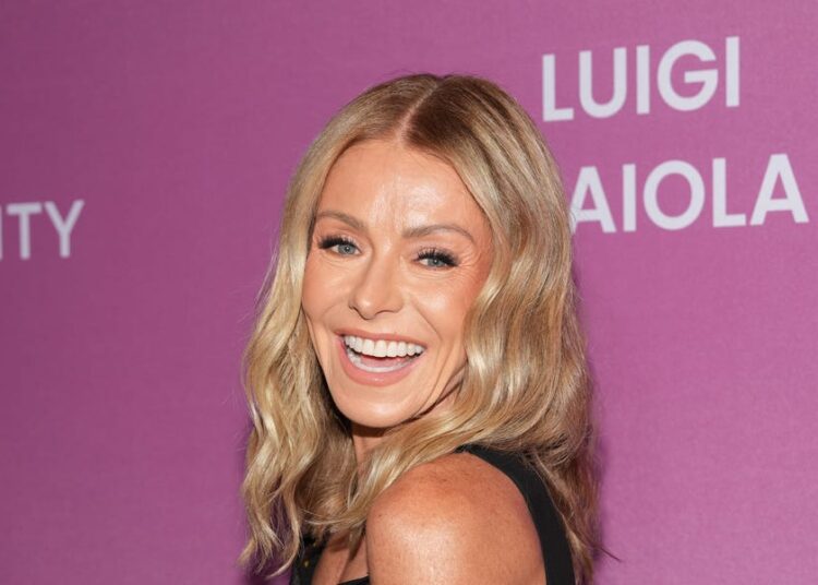 Kelly Ripa Stuns in a Rare Appearance With Her Son