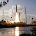 NASA's Artemis II moon rocket lifts off from the Kennedy Space Center's Launch Pad 39-B Wednesday, April 1, 2026, in Cape Canaveral, Fla. (AP Photo/Chris O'Meara)