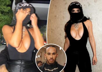 Kim Kardashian shares Lewis Hamilton PDA moment in Coachella recap