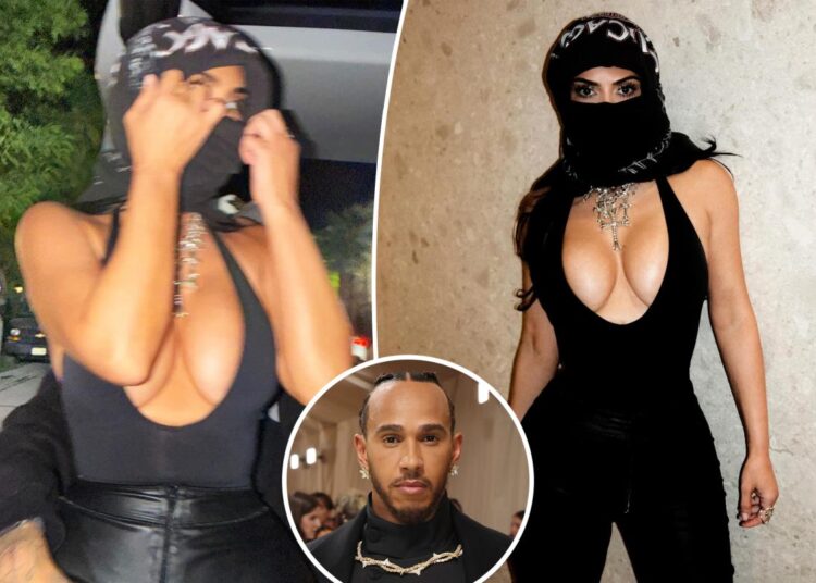 Kim Kardashian shares Lewis Hamilton PDA moment in Coachella recap