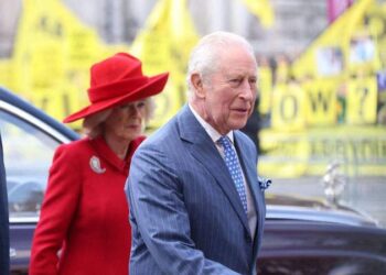 King Charles III preparing for a state visit to Washington.MEGA