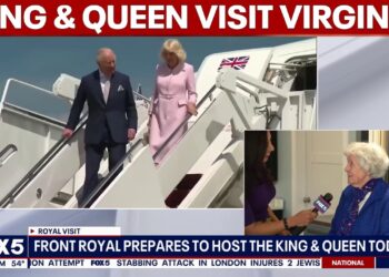 King Charles III, Queen Camilla visit Virginia