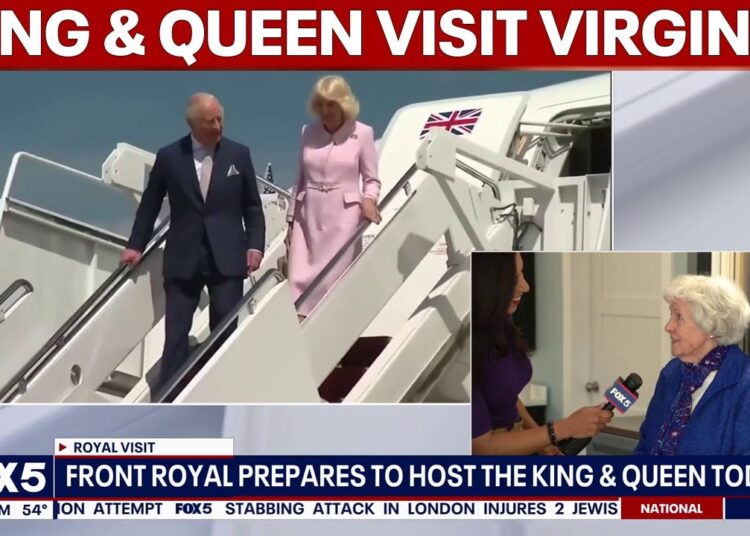 King Charles III, Queen Camilla visit Virginia