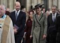 Prince William and Kate attended on behalf of King Charles, continuing a long-standing royal tradition in which the monarch does not typically attend the installation.