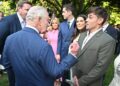 King Charles III chats with Tom Daley about his love of knitting